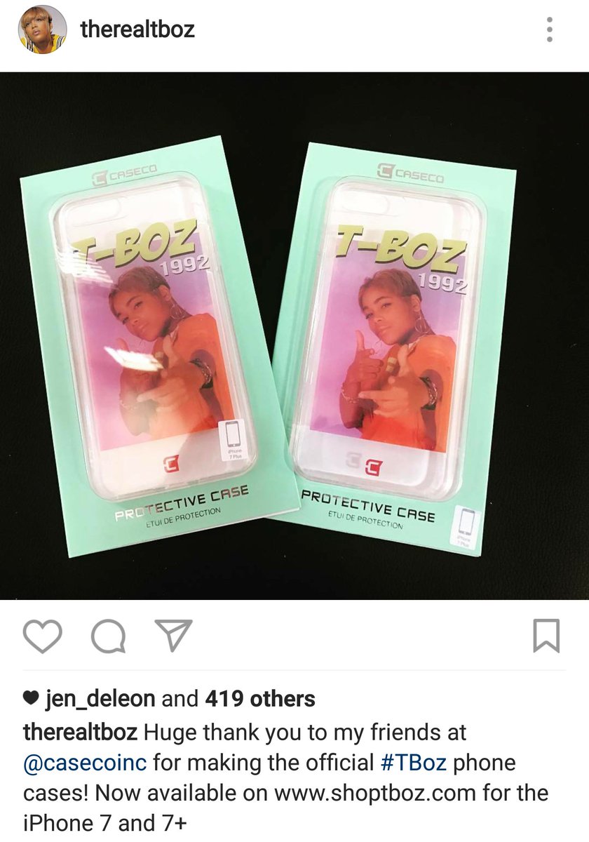 Caseco_inc's tweet photo. Thank you @therealtboz for giving us the opportunity to work with you for this great cause. #Caseco #iPhone7 https://t.co/6zSmylzlID