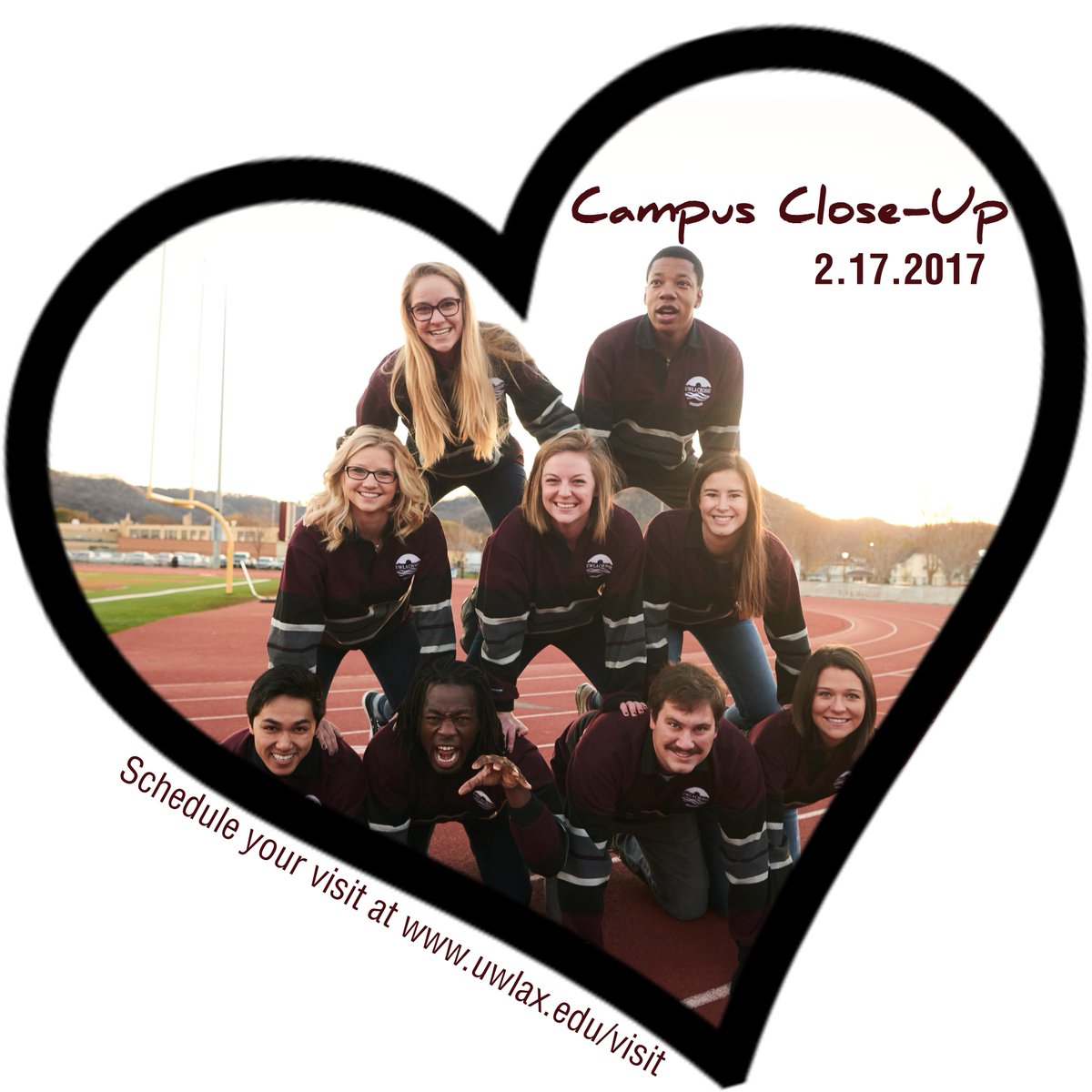 UWLadmissions's tweet photo. Campus Close-Up + new Student Union + awesome Vanguards= best campus visit ever #joinus #uwlax https://t.co/lKGkpOPcF3