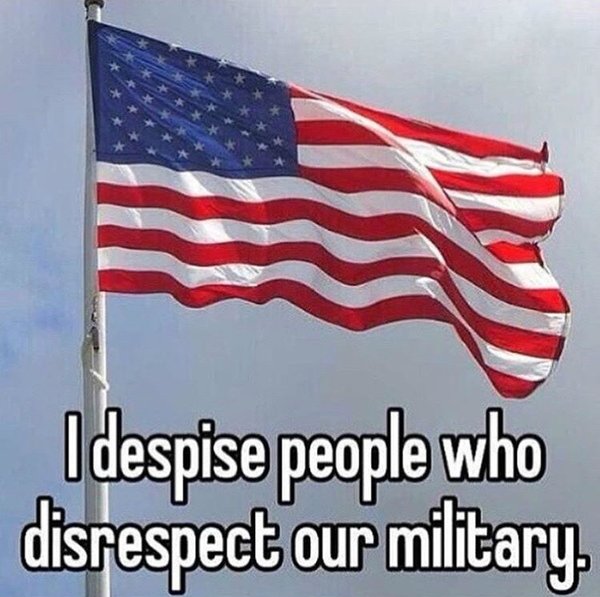 CloydRivers's tweet photo. Salute the Troops. Merica. https://t.co/rpanbM7APR