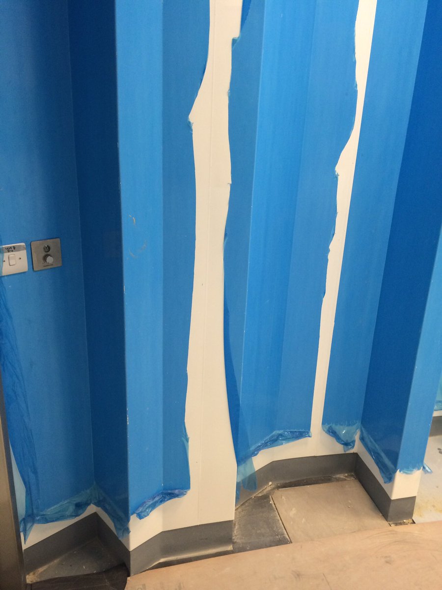 kbcladding's tweet image. PVC wall cladding formed on site using a thermoformer.