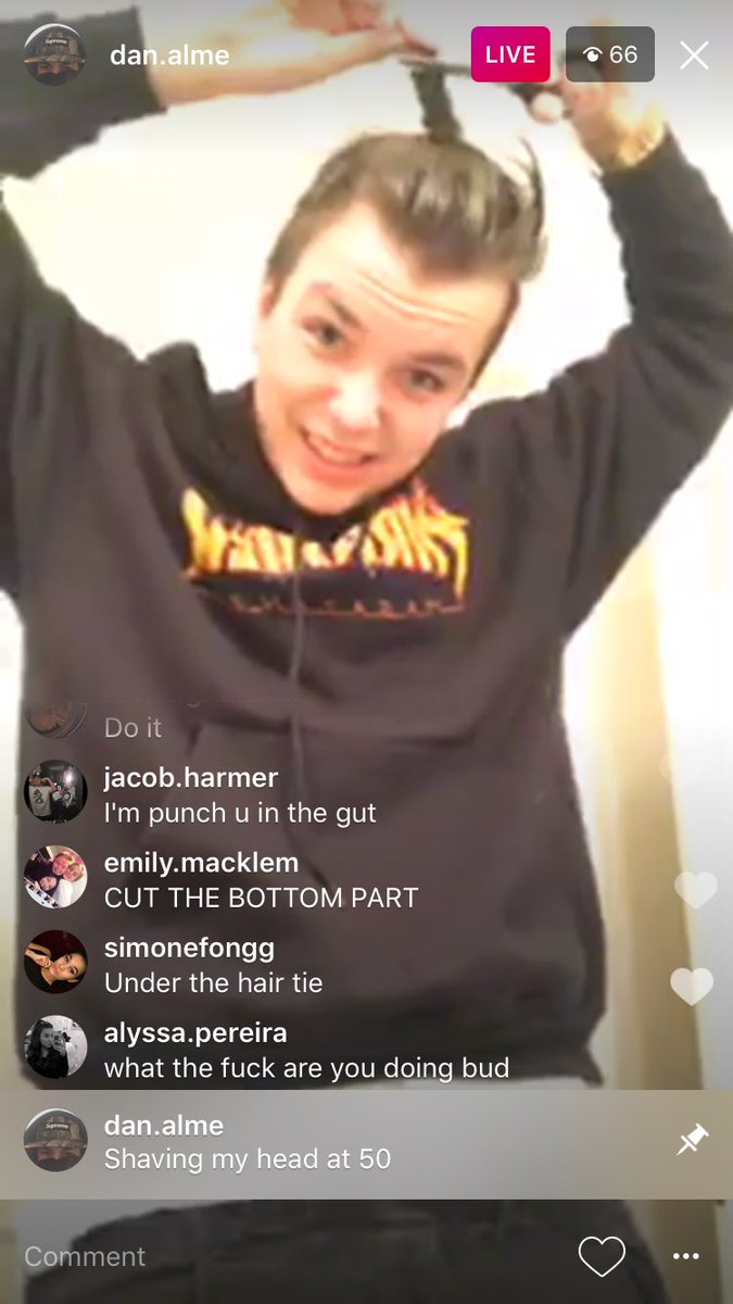 jacobharmer_'s tweet photo. Does anything for views on insta @danalmeida__ https://t.co/7BP2iX0ubo