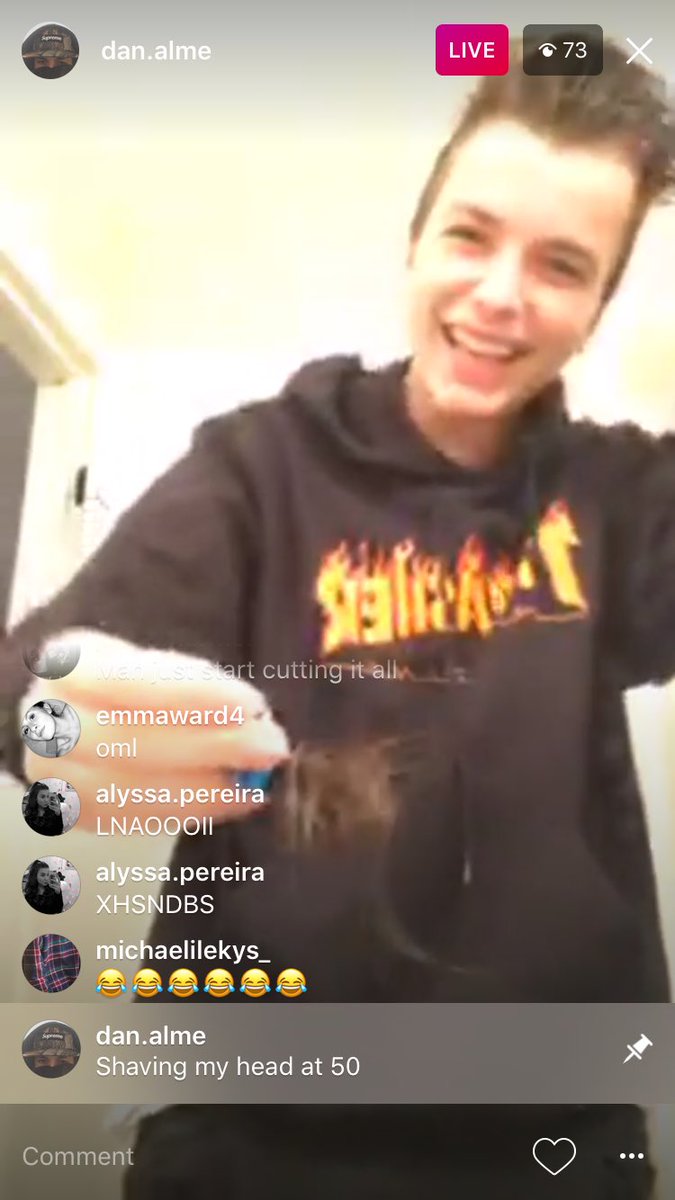 jacobharmer_'s tweet photo. Does anything for views on insta @danalmeida__ https://t.co/7BP2iX0ubo