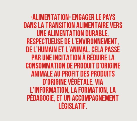 EelvAnimaux's tweet photo. Proposition de la commission condition animale @EELV au programme Présidentiel de @yjadot #CAuProgramme #AvecJadot https://t.co/y6cfAkN4hY