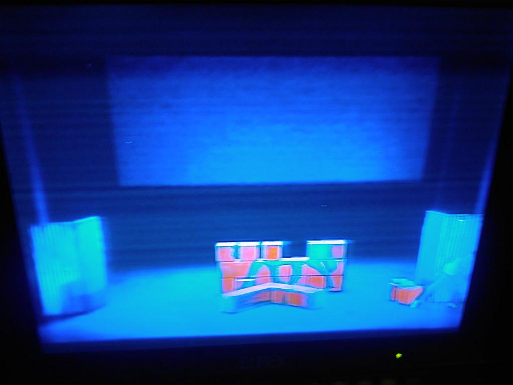 Tortilla Curtain Bühnenbild.