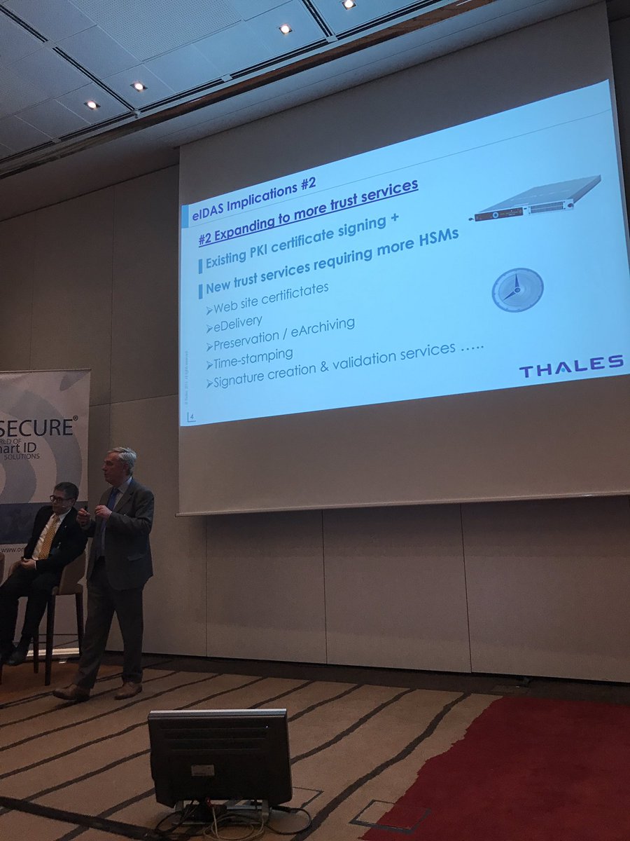 benMuc81's tweet image. eIDAS And Remote Signature done with THALES nShield HSM's #eIDAS #thales #remotesignatures #nickpope @Thalesesecurity @MarioGalatovic