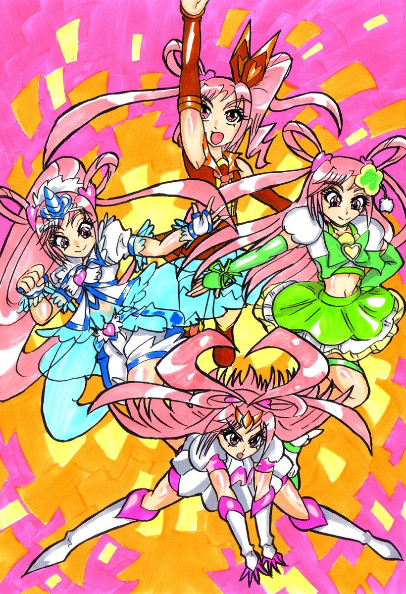 キュア空魔神 Skebやってます Twitterren スピリットダウンロードーーキュアフォワード キュアクローバー キュアアルカティ キュアユニコーン スピリットダウンロード一気に4スタイル完成 ホルンさんれもやまさんオトカムさん我さんのオリキュア