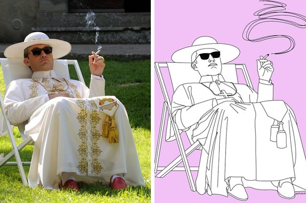 BuzzFeed on "All "The Young Pope" fan art you didn't know you needed https://t.co/9OEvdSs6G7 https://t.co/DHnNBnQhLI" / Twitter