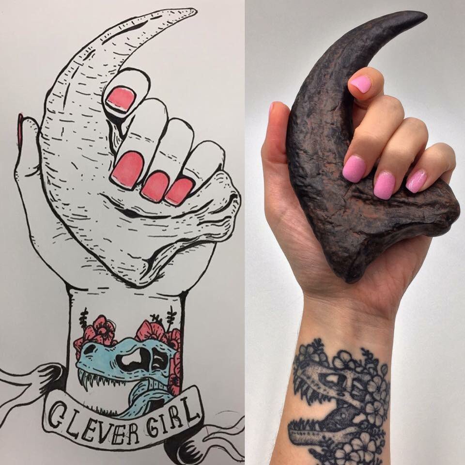 Lil Raptor Claw  By  Body Bazzare Tattoo  Piercing  Facebook