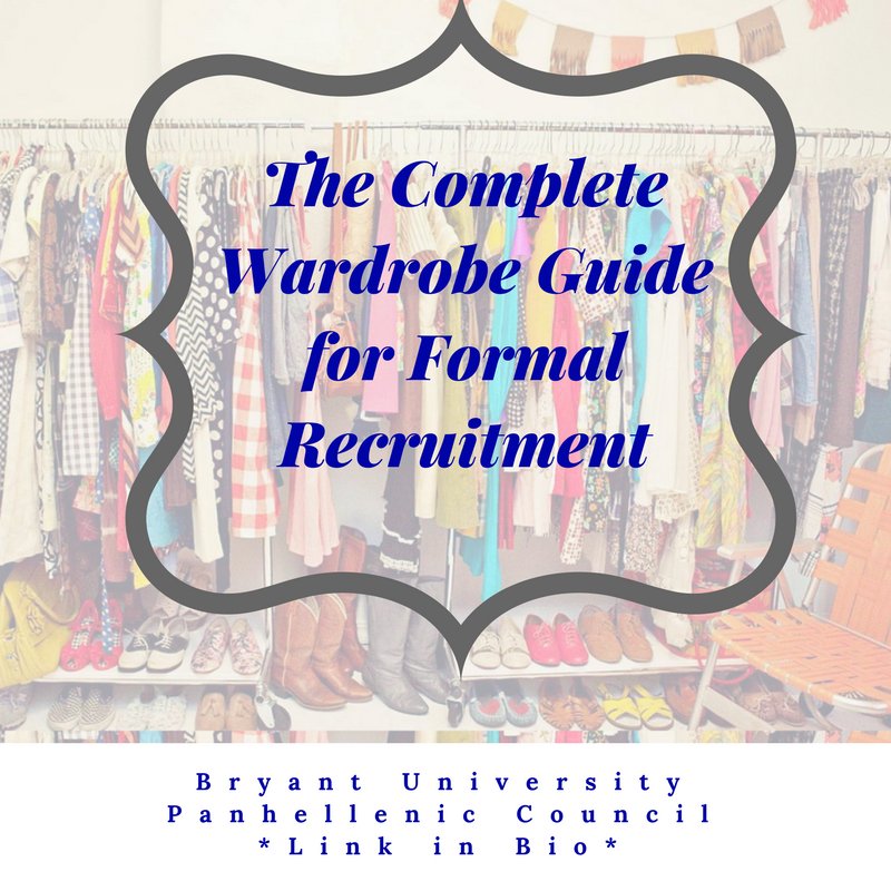 Need help picking out outfits for Formal Recruitment? We've got the fix with this <a href="/HerCampusBryant/">Her Campus Bryant</a> article!  go.shr.lc/2k1Ci9a