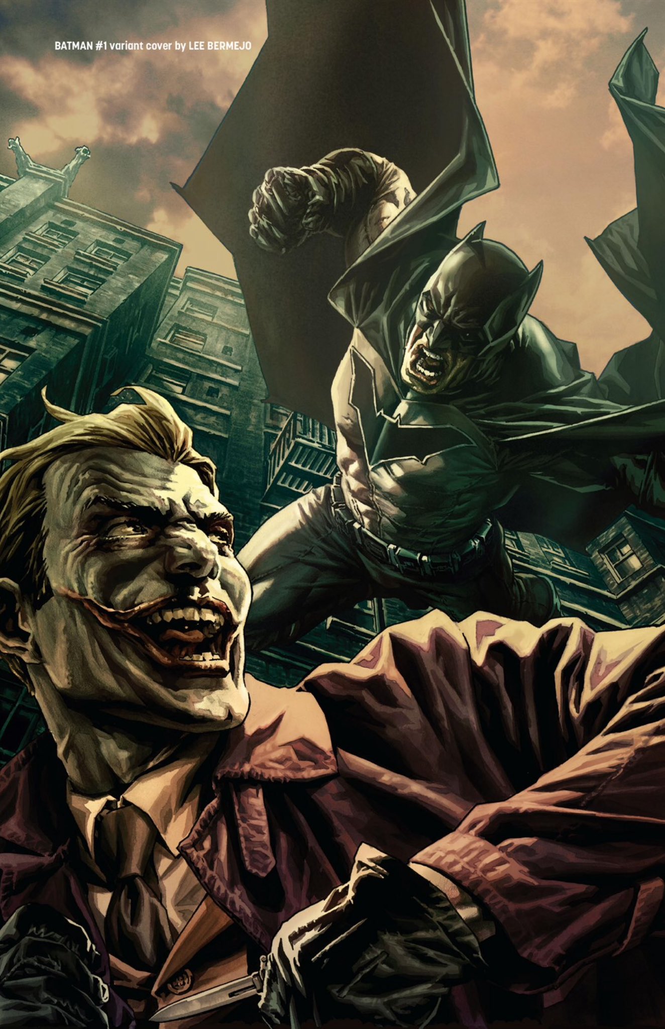 Cool Comic Art on Twitter: "Batman & The Joker by Lee Bermejo…