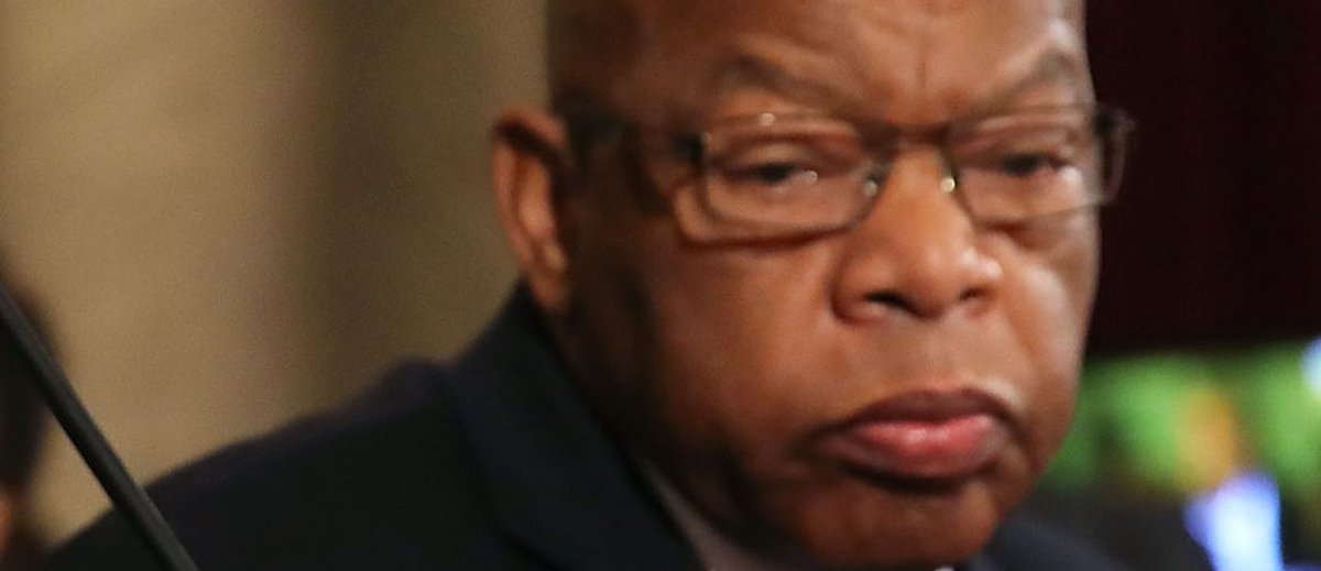 DailyCaller's tweet photo. Whoops! Definitely-Not-Senile John Lewis Says He FORGOT He Boycotted W’s Inauguration https://t.co/a16AJ8dpY1 https://t.co/5v07XXH3fV