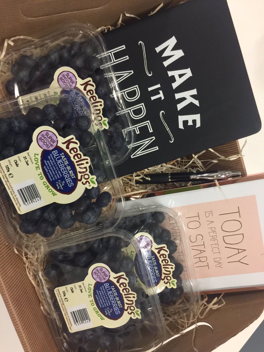 sheologydigital's tweet photo. After Blue Monday comes... Blueberry Tuesday, right? Thanks @keelingsfruits https://t.co/BV0KIqDqfC