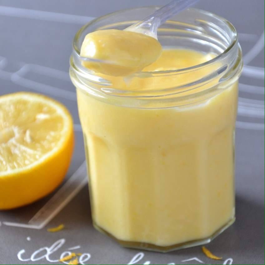 Un peu de soleil en pots pour miss gla-gla ! #recette #bergamote #curd heureducream.com/bergamote-curd/