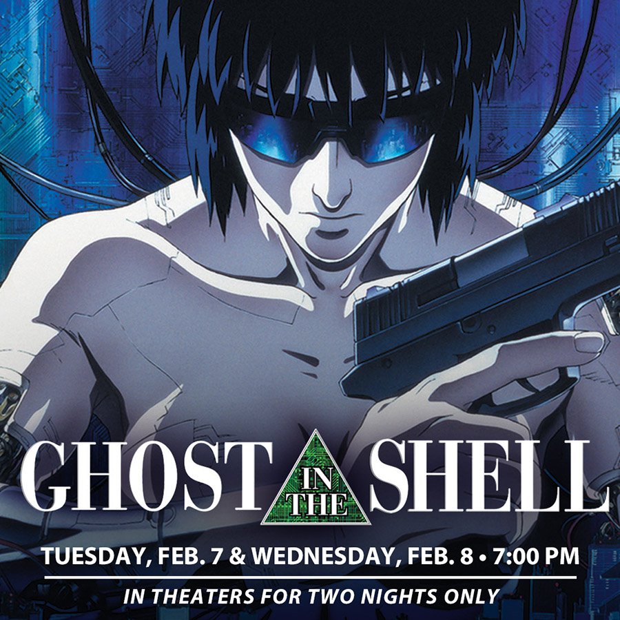 gablescinema's tweet photo. Ghost in the Shell next month for two nights only! Don't miss these special screenings: https://t.co/o6gmqRarIH https://t.co/arhfWbC6IY