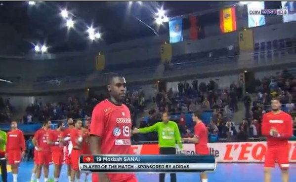 FTHB_TN's tweet photo. 🇸🇮 vs 🇹🇳 28-28

Mosbah Sanai Homme du match

#SLOTUN #Handball2017 #Phenomenalhandball #Tunisie #MVP https://t.co/q9owCyEvzz