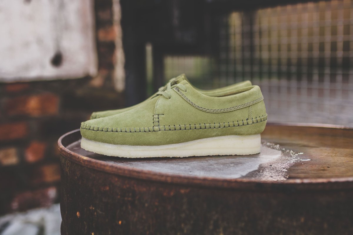 clarks weaver forest green