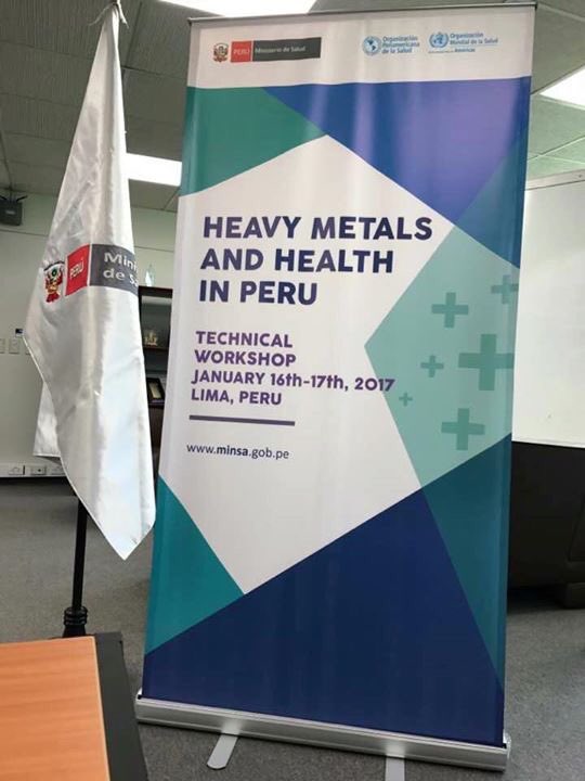 wpanman's tweet photo. SDGs in Peru--working with MINSA to improve guidelines for preventing and treating Pb &amp; Hg exposure @DukeGHI @DukeEnvironment https://t.co/uNNXNkm67e
