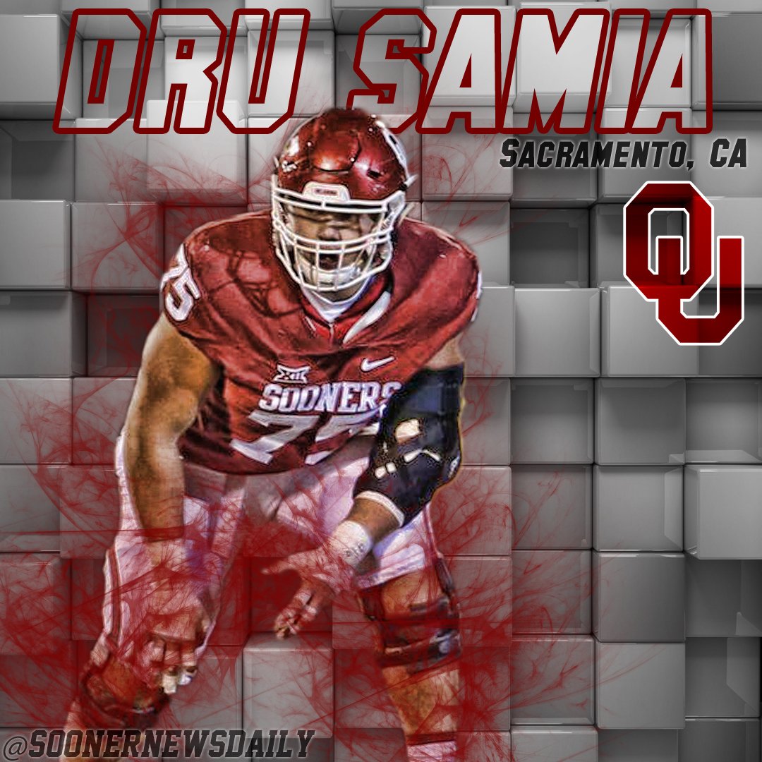 Trench warfare: <a href="/DruSamia/">Dru Samia</a> will be entering his third year as a starter on the #Sooners O-Line in 2017.
#BoomerSooner #OUDNA
