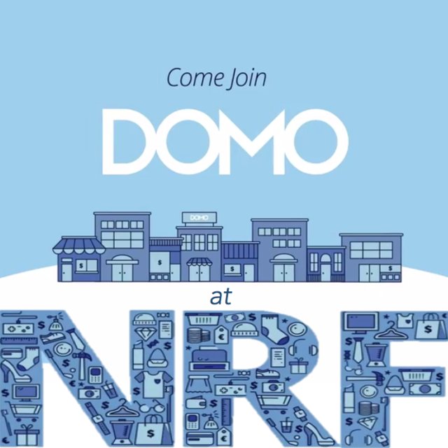n8isjack's tweet photo. Join us at #nrf17. Visit us at booths 807 &amp; 2546 #DoYouDomo #retail https://t.co/qBZWLPRVdV https://t.co/mRxeKiU8O0
