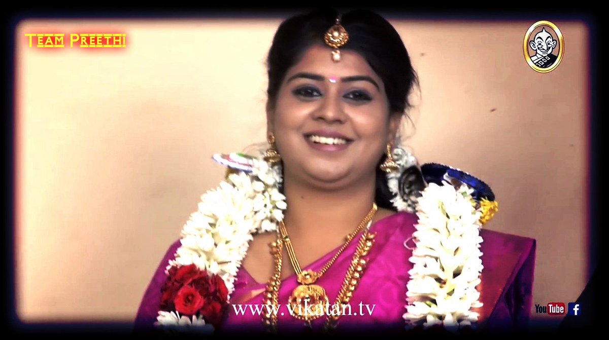 TeamPreethi's tweet photo. Kangalal kaidhu sei enbathu idhu thaana? @preethikumar_91 Looking awsm. Happy for you. Making up for yr absence in #DTV on #priyamanaval now https://t.co/CJMCfkcgQj