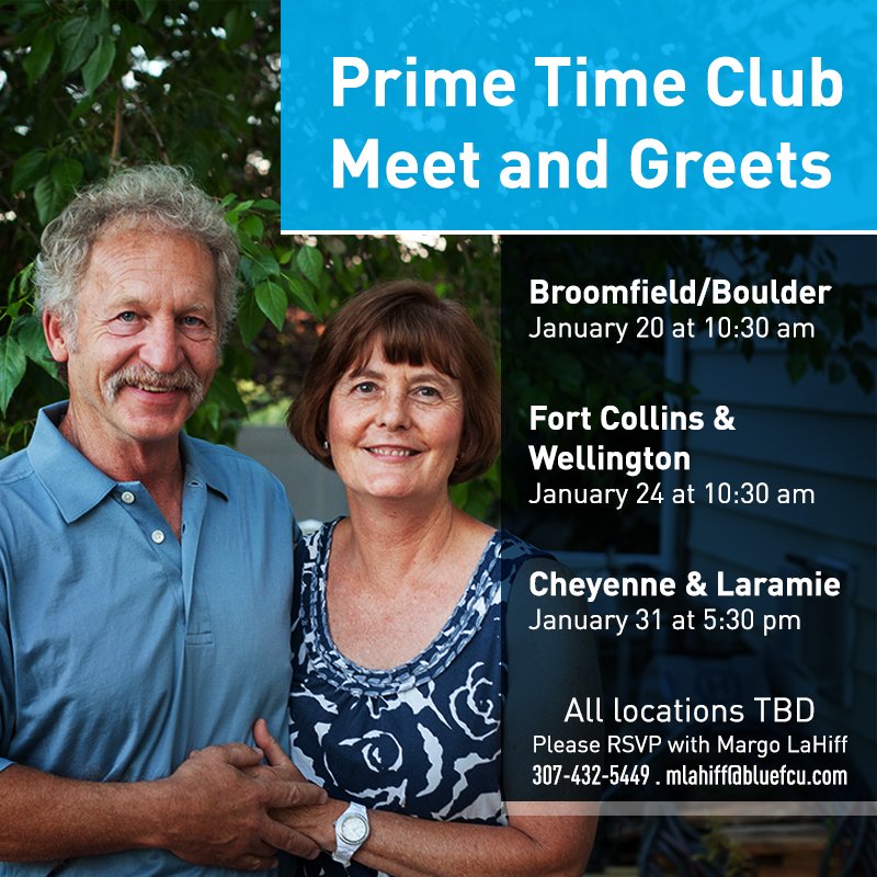 bluefcu's tweet photo. We're excited to announce the extension of our Prime Time Club gatherings into all of our communities! https://t.co/BJNgn73DSA #bluenearyou https://t.co/Qo2H2N7EFT
