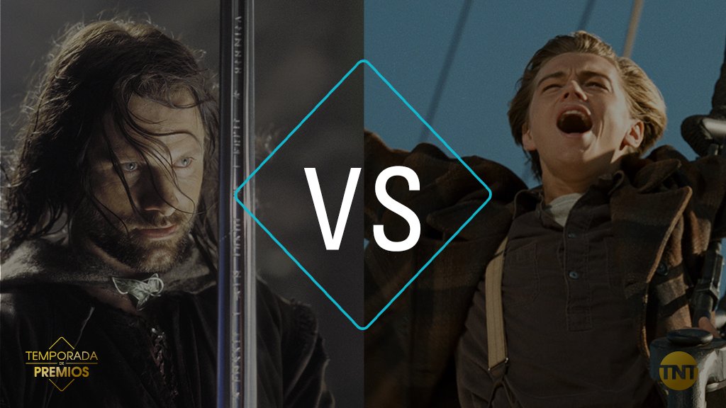 TNTLA's tweet photo. El Regreso del Rey y Titanic son dos de las películas más ganadoras de la historia. ¿Cuál te gusta más? #TemporadaDePremios #DespiertaTuFan https://t.co/FavIlwSNT4