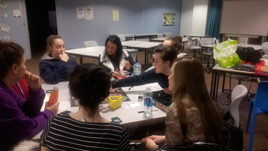andyrKYM's tweet photo. Halewood going old school and playing cluedo...learning social skills 😃 no phones aloud !! https://t.co/2E1tvR2Xi2