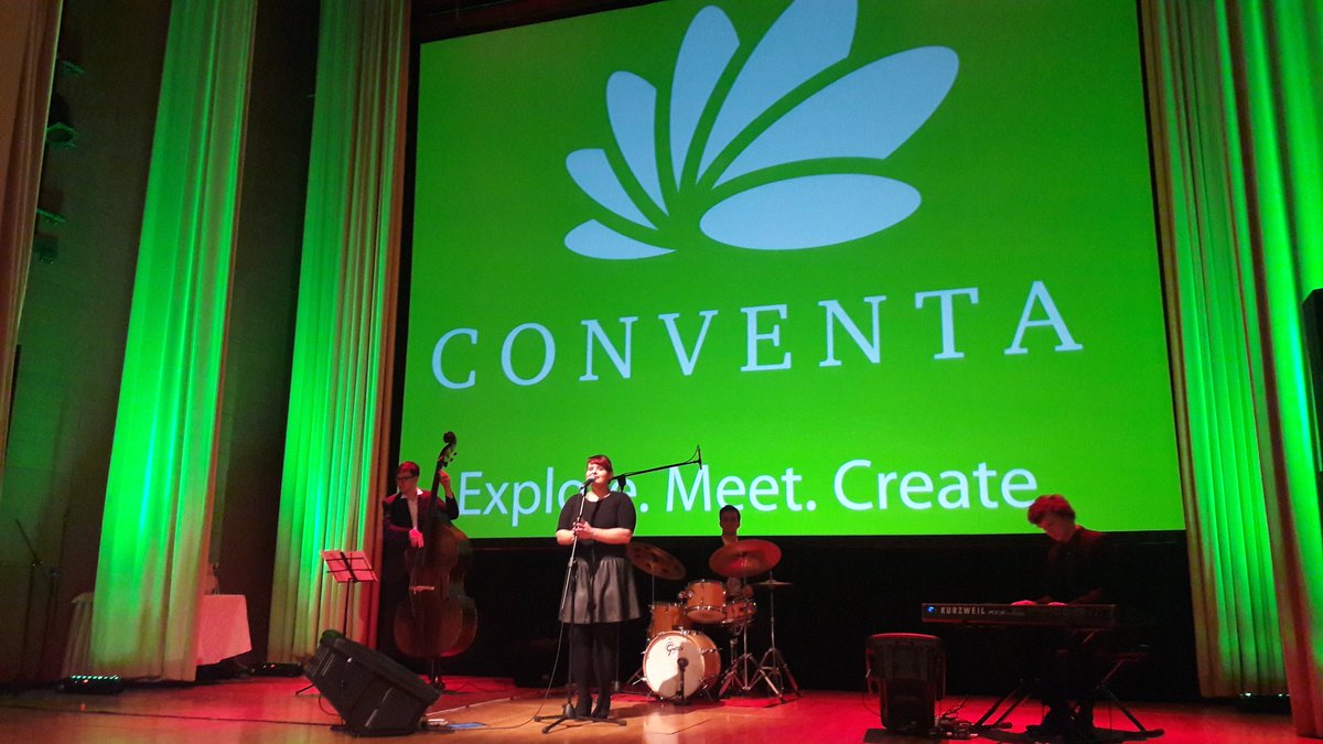 meetLjubljana's tweet photo. Lovely atmosphere at the @Conventa2017 opening ceremony! #conventaexperience https://t.co/UsCO18RH10