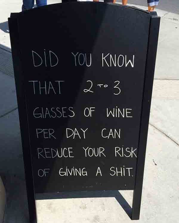 Did you know? 😉😎 Imagine what 2-3 bottles could do! 🍷🍾🥂😀🙌👍 So go on, have some #wine! #winenot #OnceUponAWine <a href="/DemiCassiani/">Demi Cassiani</a> <a href="/JMiquelWine/">Julien Miquel #Wine</a> 🍷🍾🥂
