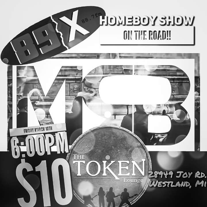 MRB_Band's tweet photo. HOLY SHIT EVERYBODY! We're playing at 89X's Homebody Show On The Road March 10th at The Token Lounge! GON' BE HUGE. HIT US UP FOR TICKETS! https://t.co/9m71RG3B6T