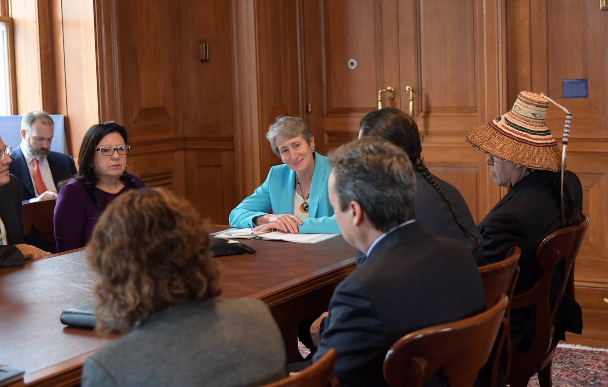 Sally Jewell tweet media