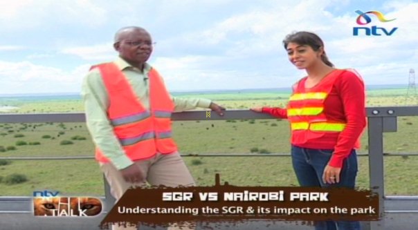 ntvkenya's tweet photo. This is the Marimbeti bridge and beyond them is the #NairobiNationalPark @SmritiVidyarthi #SGR #NTVWild Talk https://t.co/M5kHen9NiN