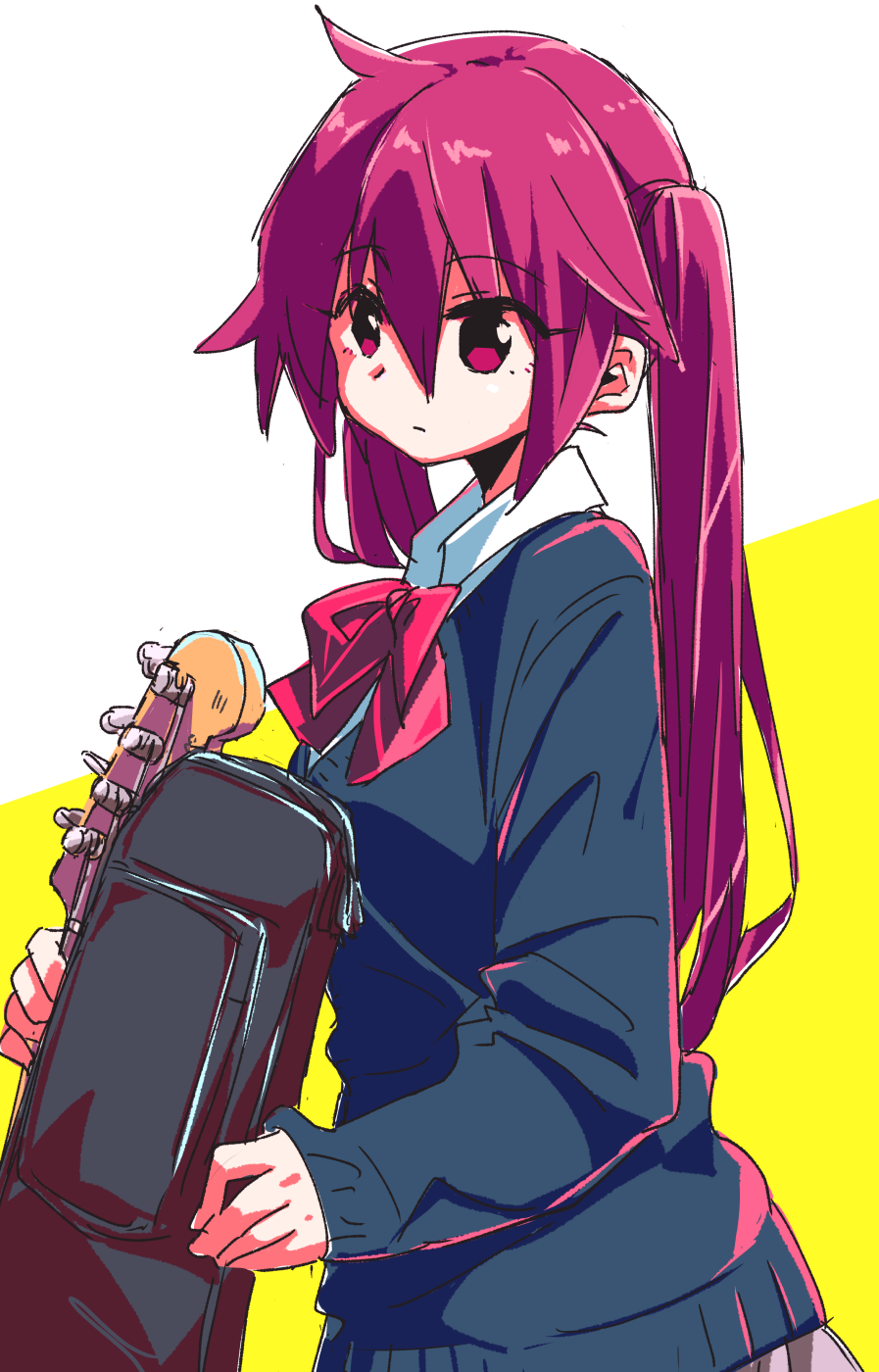 まつだひかり 80年代 90年代アニメっぽい絵を目指したベース女子高生 T Co Zvlego3kjj Twitter