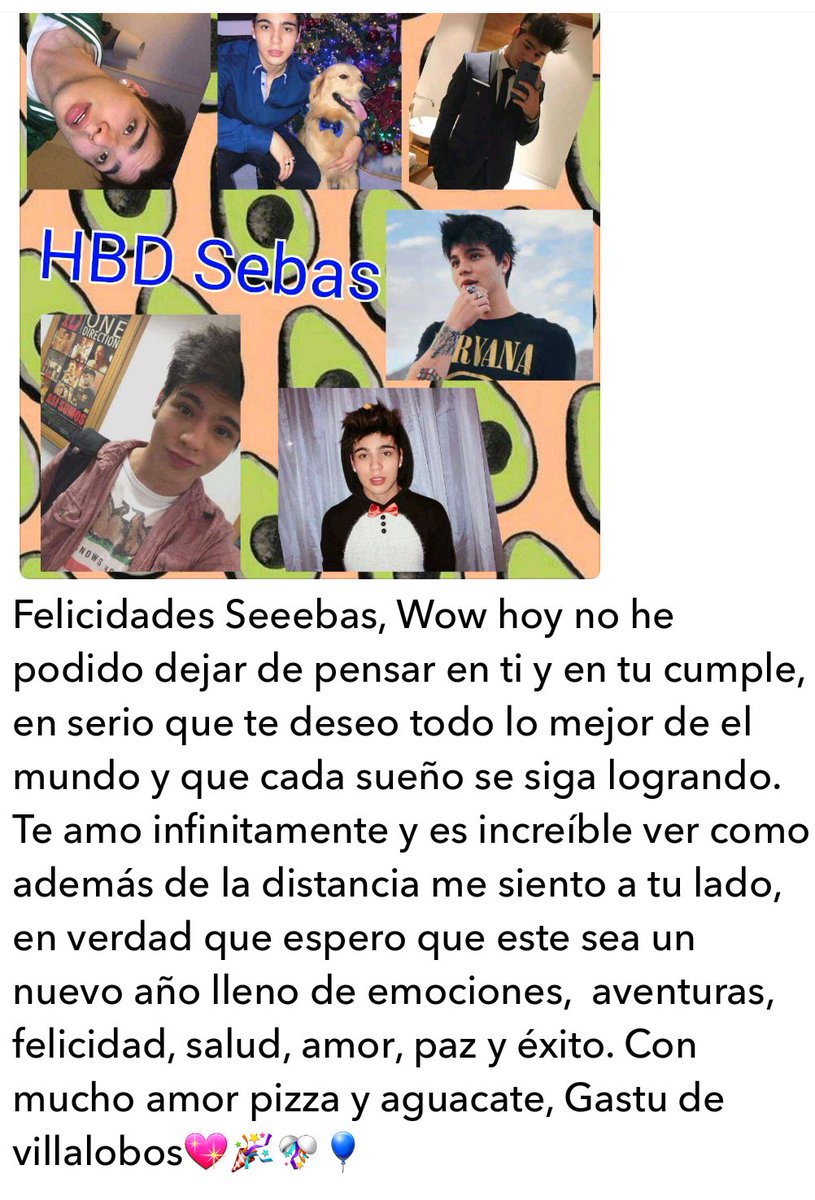 pame_fay's tweet photo. Hoy cumpleaños una de las personas más especiales y bellas que internet me pudo dar.Te amo muchote y party🎉 @villalobossebas #Felices21Sebas https://t.co/yygCa2ZhRo