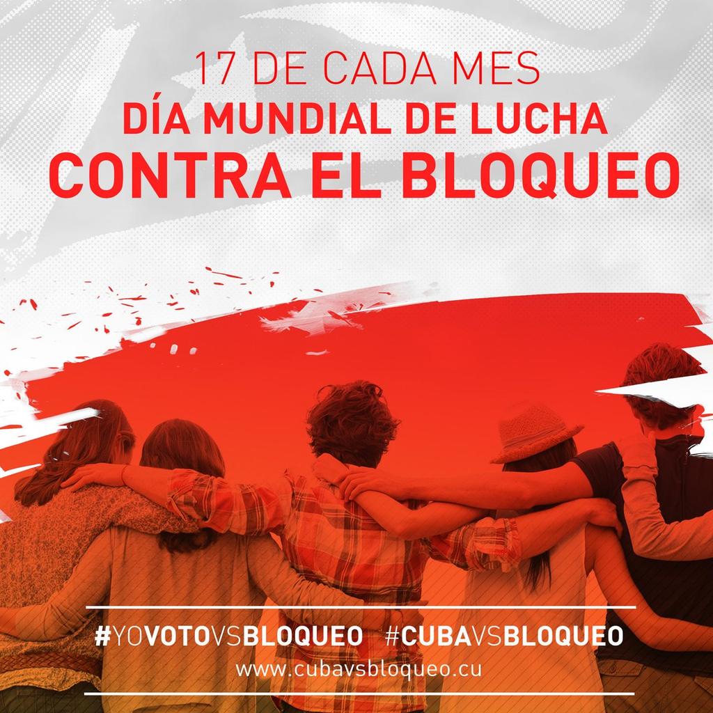 ASCCJM's tweet photo. No al Bloqueo de #USA a #CUBA #YoVotoVsBloqueo  #SolidaridadVsBloqueo @DefensemCuba @KSPCuba @siempreconcuba https://t.co/Fqg4mI3fOs https://t.co/lXIR5ckAKz