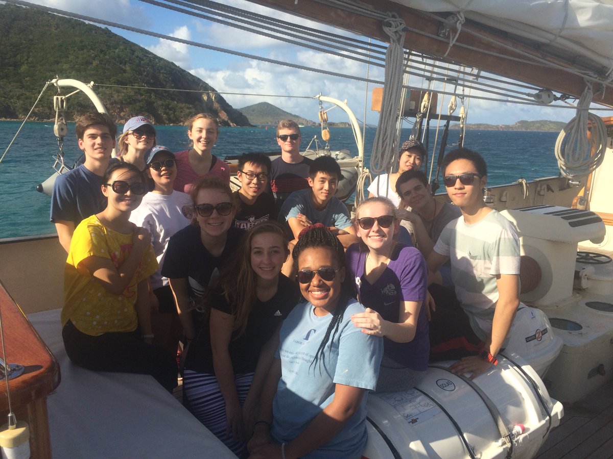 SSVTaborBoy's tweet photo. REEF Cruise 2 is all aboard and is about to get underway to Christmas Cove on St. Thomas! https://t.co/AkJoZa4qKC