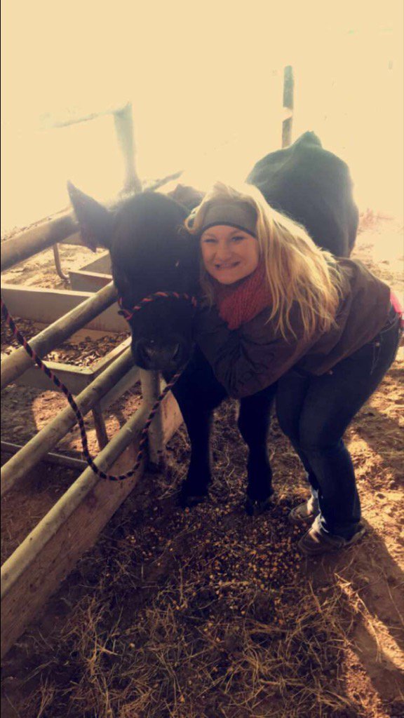harmonranches's tweet photo. The girl and Hazel showing at FtW Stock Show Monday Jan 23. Hope to see you there! https://t.co/nDxLjELPQF
