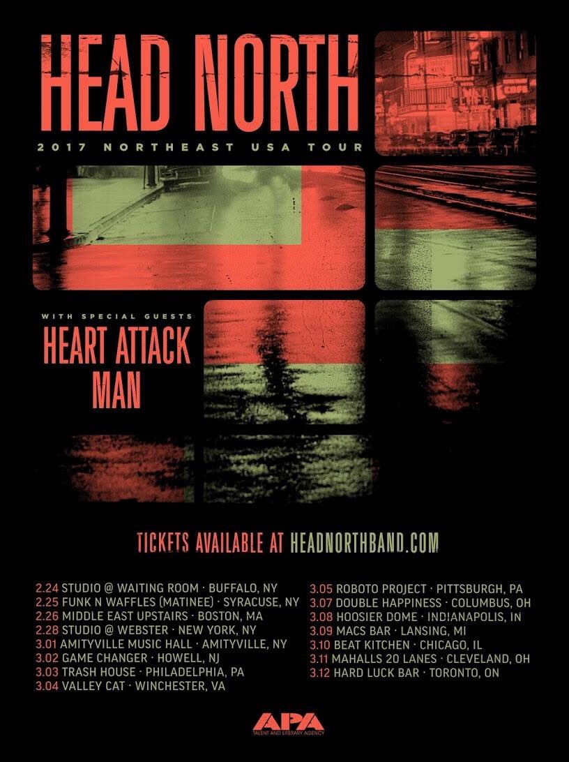 MatchFactsBand's tweet photo. We are playing March 7th with the @HeadNorthUSA boys again when they come through Columbus, at Double Happiness https://t.co/T3HF121GW6