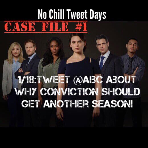 Wayes_Resource's tweet photo. Here's the 'Case' for Tomorrow! Tweet @ABCNetwork to let them know why @ABCConviction should have a season 2! https://t.co/7wB0JQe7JL