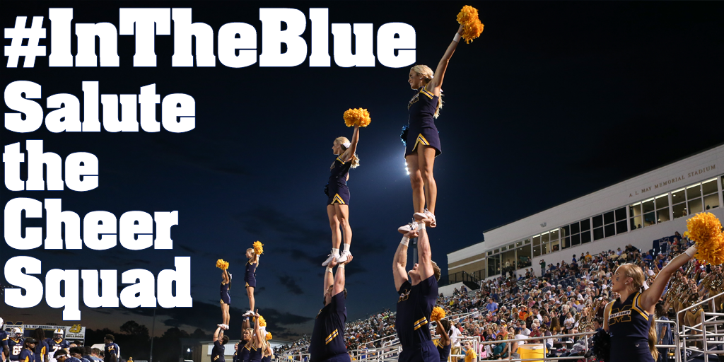 MGCCCBulldogs's tweet photo. Join us in saluting the #MGCCC Cheer team, which finished 3rd at the national championship. Halftime of the men's game tonight. https://t.co/1bwuCsDWrv