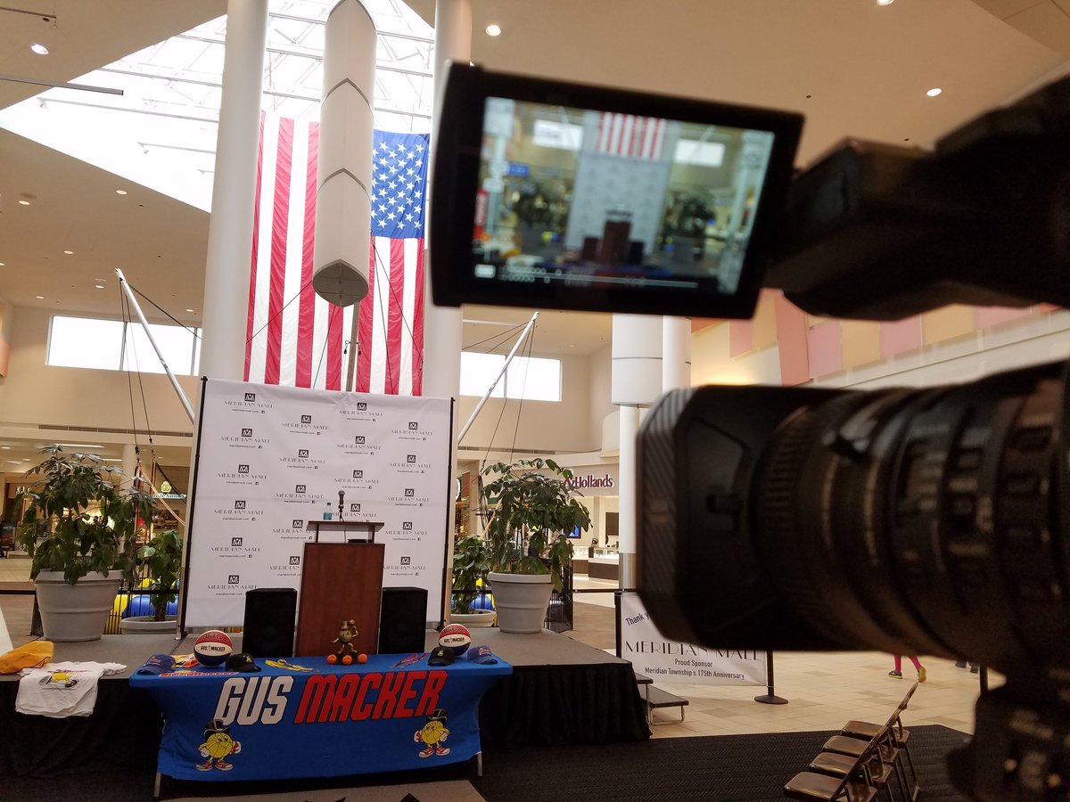HOMTV's tweet photo. .@gusmacker3on3 is coming to @meridiantwp #MeridianMall this summer, tune in to HOMTV for live press conference coverage https://t.co/8iRlO1sTz5