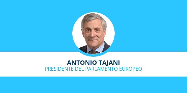 Antonio Tajani è il nuovo presidente del Parlamento europeo! Buon lavoro!
