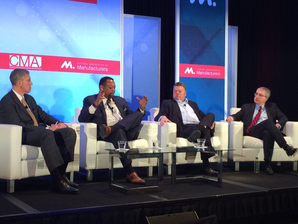 NAMCMA's tweet photo. Great session on how associations are working with the incoming Administration on imp manuf policies #CMAWLC https://t.co/SwWuHzP1xM