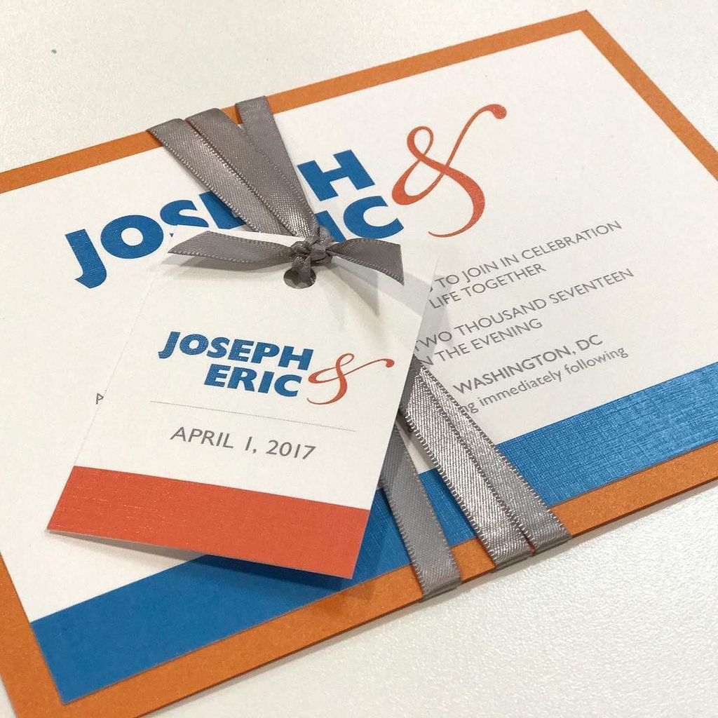 JHananDesign's tweet photo. We celebrate all love here at JHD! This invitation is so fun and colorful and perfectly ca… https://t.co/O9c3wtIDMf https://t.co/ZdQPOJOjCg