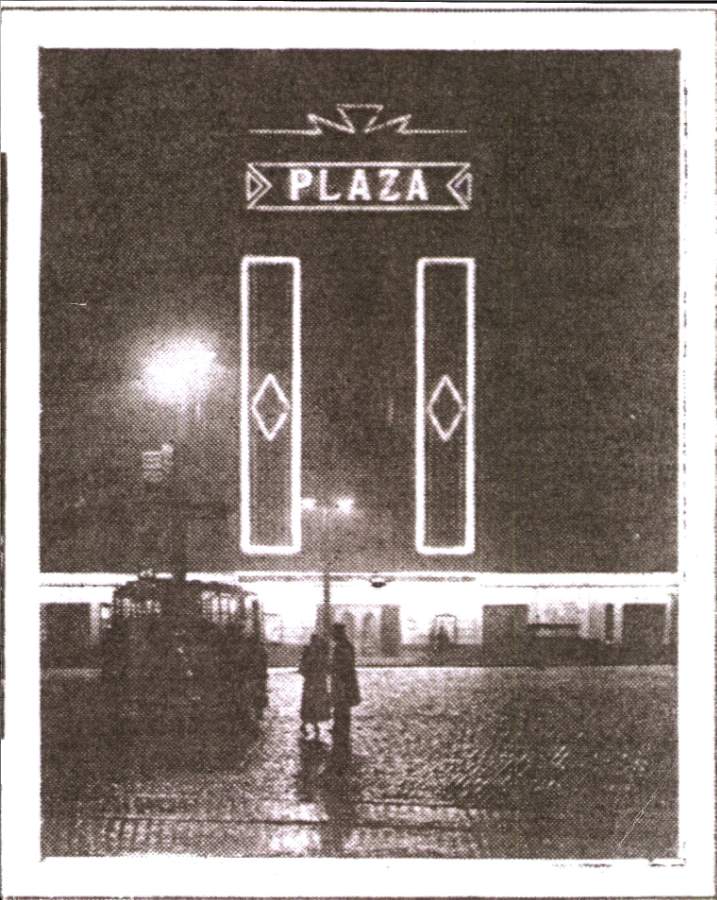 StockportPlaza1's tweet photo. As our venue neon gleams brightly this evening here's a wonderful image to display how we have helped light up Mersey Square since 1932 :) https://t.co/5oW7tQeTLk