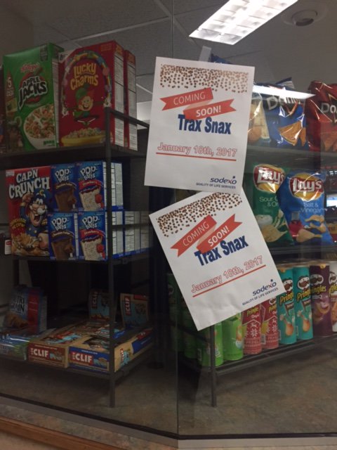UCDining's tweet photo. Join us tomorrow downstairs in Strebel hall from 12:00pm -1:00pm for a sneak peek of Trax Snax! https://t.co/rMVQqIzD4K