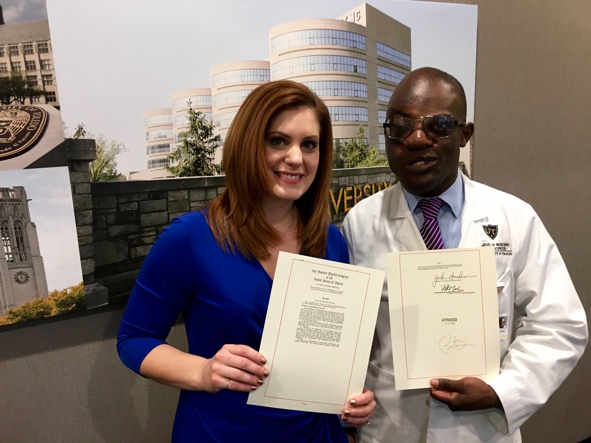 AGAINST ALL ODDS: Victor Chukwueke was born in Nigeria with face tumors. Now he's a 4th year med student at UT. Tonight at 6 <a href="/WTOL11Toledo/">WTOL 11</a>