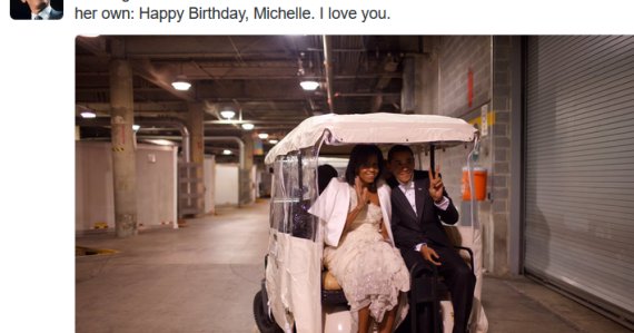 Happy Birthday To Michelle Obama- See Barrack Obama Wishes Michelle A Happy 53rd Birthday  