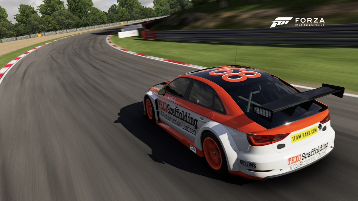 SweetT00th79's tweet photo. Loving the new @TeamHardRacing @Texoscaffold @DunlopBTCC @Audi #partners https://t.co/hZqmiPkP6Q