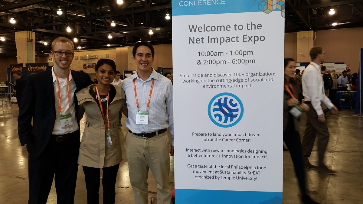 Looking back on a successful trip to Net Impact 2016 with members of UGA's Net Impact Chapter. #NI16